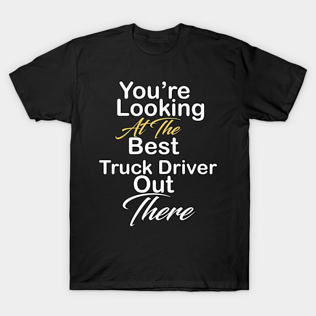 Truck Driver T-Shirt by Bite